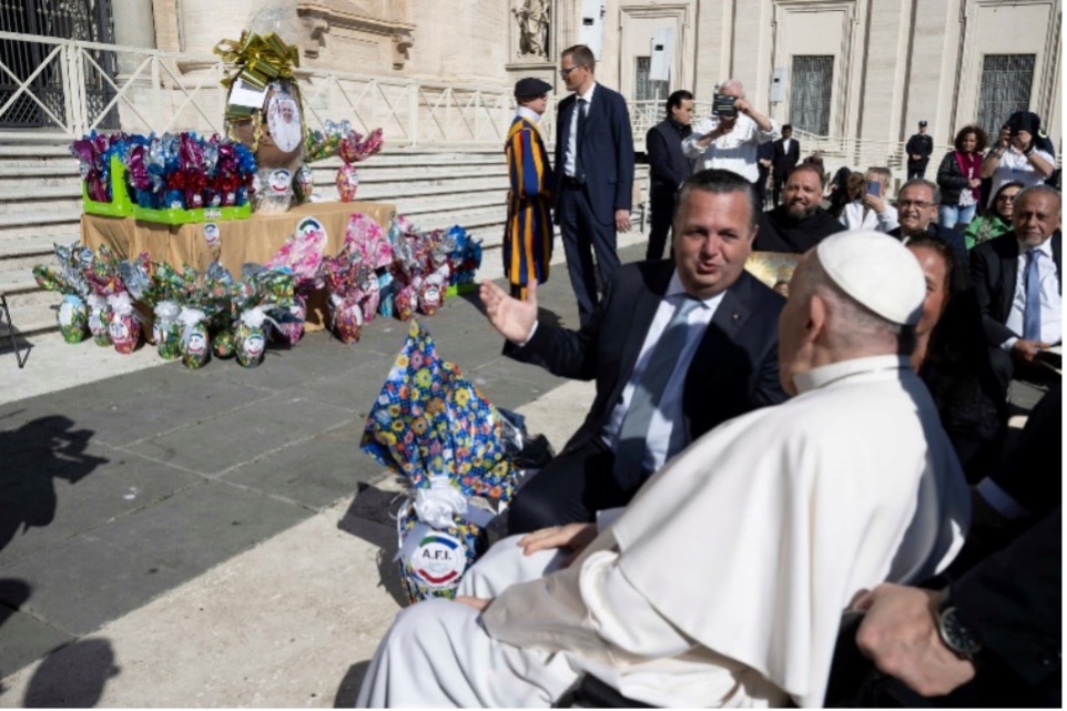 Pâques 2024 avec Sa Sainteté PAPA FRANCESCO